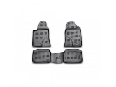 Коврики в салон TOYOTA Avensis 04/2003-2009, 4 шт. (полиуретан)