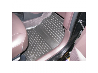 Коврики в салон TOYOTA IQ 03/2008->, 4 шт. (полиуретан) от ELEMENT Коврики в салон TOYOTA IQ 03/2008->, 4 шт. (полиуретан)