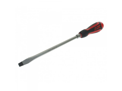 JTC Отвертка шлицевая SL 8.0х200мм усиленная со сквозным стержнем JTC