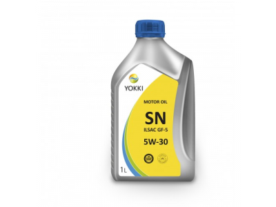 YOKKI SAE 5W30 API SN п/синт. бензин 1 л от YOKKI YOKKI SAE 5W30 API SN п/синт. бензин 1 л