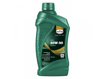 Масло трансмиссионное минеральное "Eurol HPG SAE 80W-90 GL5", 1 л.